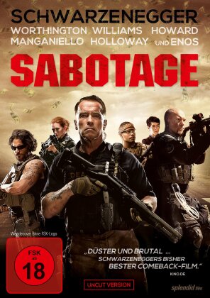 Sabotage - (Uncut - FSK 18) (2014)