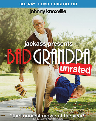 Jackass Presents: Bad Grandpa (2013) (Unrated, Blu-ray + DVD)