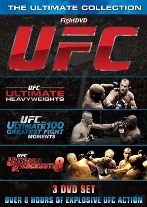 UFC: Ultimate Collection - Heavyweights / 100 Greatest Moments / Knockouts 8 (3 DVDs)