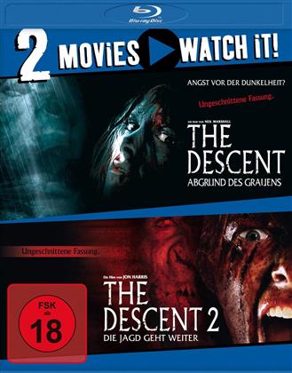The Descent 1 & 2 (2 Blu-rays)
