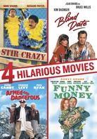 4 Hilarious Movies - Stir Crazy / Blind Date / Armed and Dangerous / Funny Money (4 DVD)