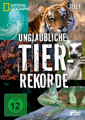 National Geographic - Unglaubliche Tier-Rekorde Teil 1 (2 DVDs)