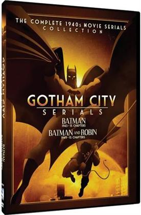 Gotham City Serials - Batman / Batman and Robin (n/b, 2 DVD)