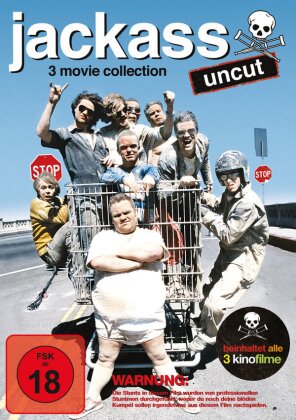 Jackass Filmbox 1-3 (Uncut, 3 DVDs)