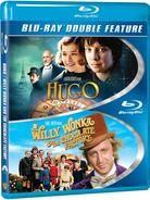 Hugo / Willy Wonka & the Chocolate Factory (2 Blu-rays)