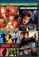 Four Feature Films - Fearless / Unleashed / Smokin' Aces / Assault on Precinct 13 (4 DVDs)