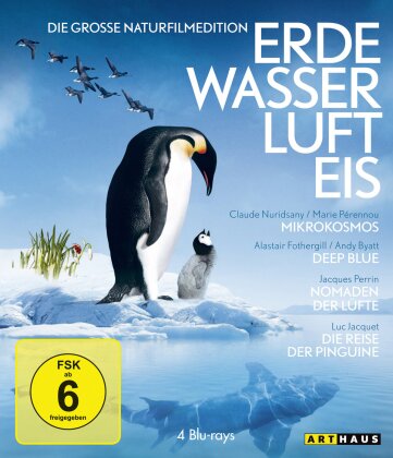Erde Wasser Luft Eis (Riedizione, 4 Blu-ray)