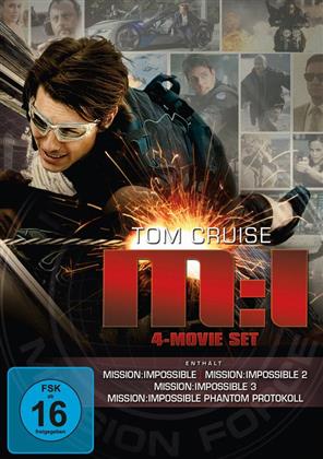 Mission Impossible 1 - 4 (4 DVDs)
