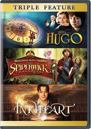 Hugo / The Spiderwick Chronicles / Inkheart - (Triple Feature 3 DVDs)