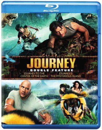 Journey to the Center of the Earth / Journey 2: The Mysterious Island (2 Blu-ray)