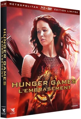 Hunger Games 2 - L'embrasement (2013) (Édition Limitée, 3 Blu-ray + 2 DVD + CD)