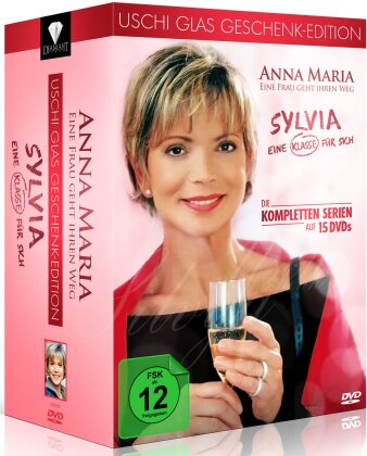 Uschi Glas Geschenk-Edition - Anna Maria - Eine Frau geht ihren Weg / Sylvia - Eine Klasse für sich (15 DVDs)