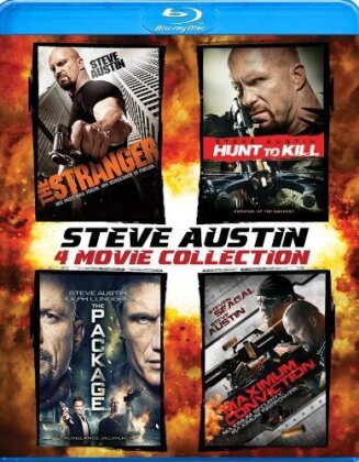 Steve Austin 4 Movie Collection - The Stranger / Hunt to Kill / The Package / Maximum Conviction