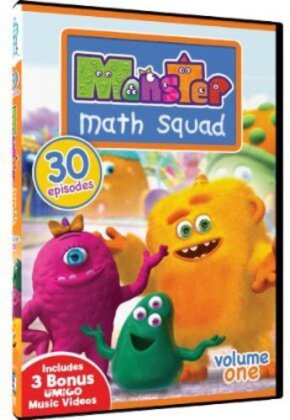 Monster Math Squad - Vol. 1 (3 DVDs)