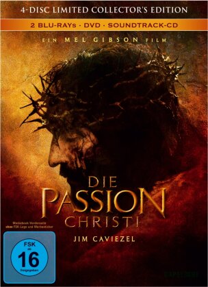 Die Passion Christi (2004) (Limited Edition, Mediabook, 2 Blu-rays + DVD + CD)