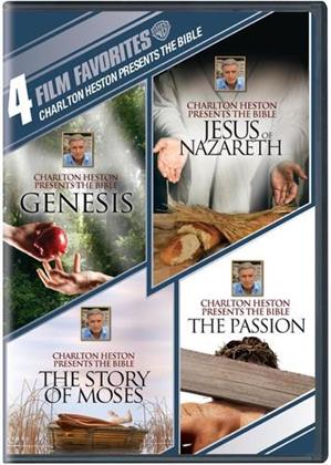 Charlton Heston presents the Bible - 4 Film Favorites (4 DVDs)