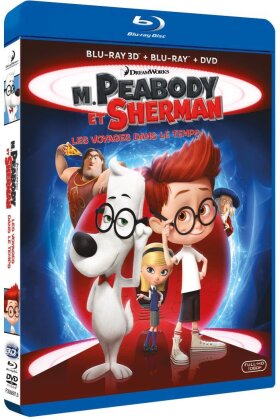M. Peabody et Sherman - Les voyages dans le temps (2014) (Blu-ray 3D + Blu-ray + DVD)