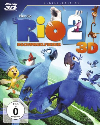 Rio 2 - Dschungelfieber (2014) (Blu-ray 3D + Blu-ray)