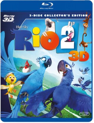 Rio 2 (2014) (Blu-ray 3D + Blu-ray + DVD)