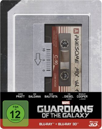 Guardians of the Galaxy - (Limited Steelbook - Real 3D + 2D / 2 Discs) (2014)