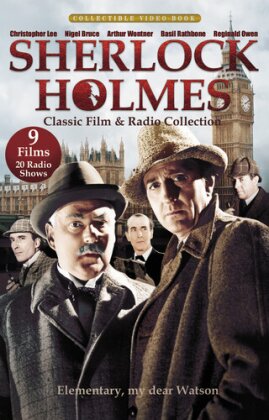 Sherlock Holmes - Classic Film and Radio Collection (s/w, 3 DVDs)