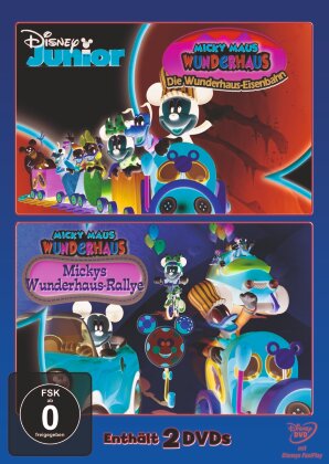 Micky Maus Wunderhaus - Die Wunderhaus-Eisenbahn / Mickey's Wunderhaus-Rallye (2 DVDs)