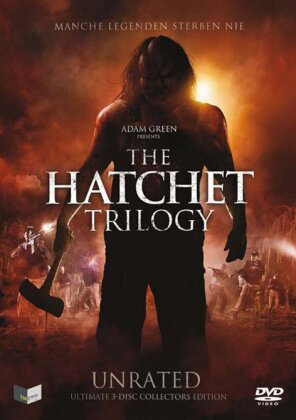 The Hatchet Trilogy (Limited Edition, Mediabook, Uncut, 3 DVDs)