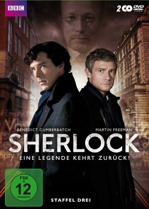 Sherlock - Staffel 3 (BBC, 2 DVDs)