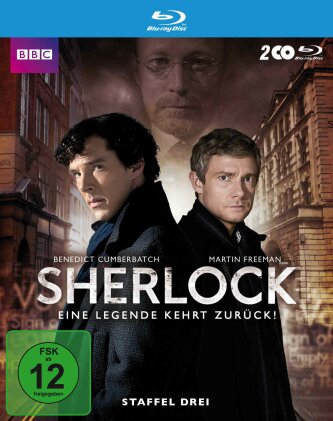 Sherlock - Staffel 3 (BBC, 2 Blu-ray)
