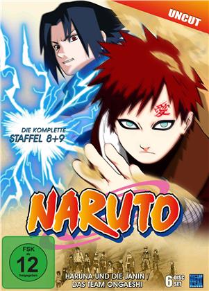Naruto - Staffel 8 + 9 (Uncut, 6 DVD)