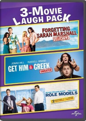Forgetting Sarah Marshall / Get Him To The Greek / Role Models (3-Movie Laugh Pack, 3 DVDs)