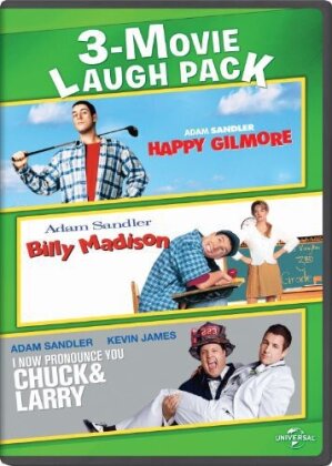 Happy Gilmore / Billy Madison / I Now Pronounce You Chuck & Larry (3-Movie Laugh Pack, 3 DVDs)