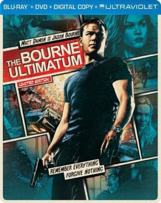 The Bourne Ultimatum (2007) (Steelbook, Blu-ray + DVD)