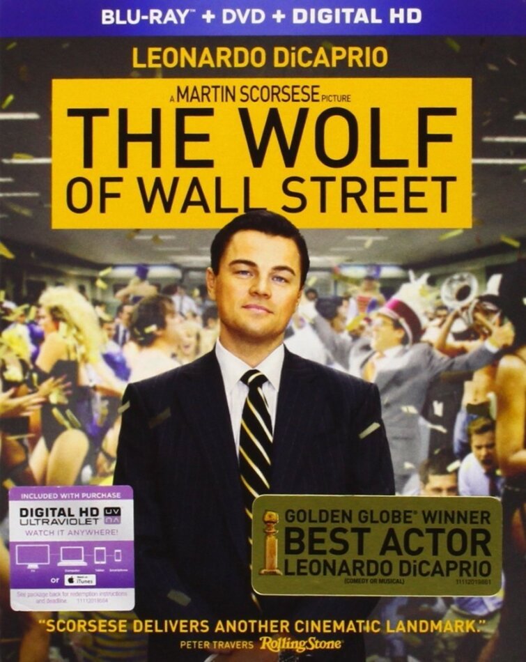 The Wolf of Wall Street (2013) (Blu-ray + DVD)