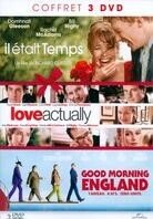 Il était temps / Love actually / Good Morning England (3 DVDs)