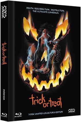 Trick or Treat (1986) (Cover A, Collector's Edition, Limited Edition, Mediabook, Uncut, Blu-ray + DVD + CD)