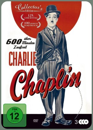Charlie Chaplin - 125 Jahre (Steelbook, 3 DVDs)