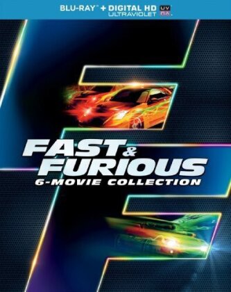 Fast & Furious 1-6 (6 Blu-rays)