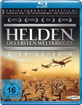 Helden des Ersten Weltkriegs - Preisgekrönte Spielfilme (3 Blu-rays)