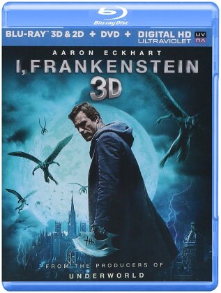 I, Frankenstein (2013) (Blu-ray 3D + Blu-ray + DVD)