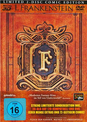 I, Frankenstein (2013) (Limited Edition, Mediabook, Blu-ray 3D (+2D) + DVD)