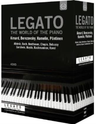 Various Artists & Boris Berezovsky - Legato - The World of the Piano (Legato - World of the piano, Euro Arts, Box, 4 DVDs)