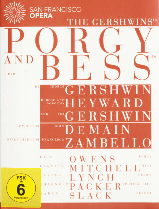 San Francisco Opera Orchestra, John DeMain, Eric Owens & Laquita Mitchell - Gershwin - Porgy and Bess (Euro Arts, 2 DVDs)