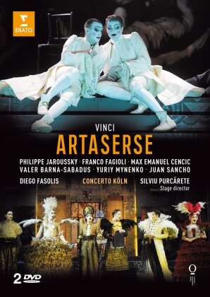 Concerto Köln, Diego Fasolis & Jaroussky Philippe - Vinci - Artaserse (2 DVDs)