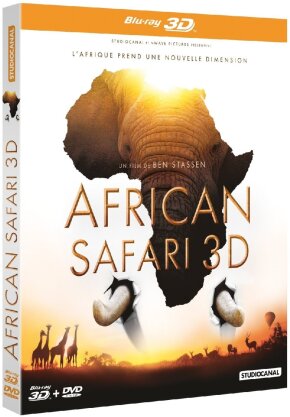 African Safari (Blu-ray 3D + Blu-ray + DVD)