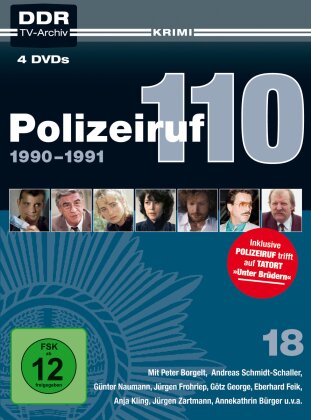 Polizeiruf 110 - Box 18: 1990 - 1991 (DDR TV-Archiv, 4 DVDs)