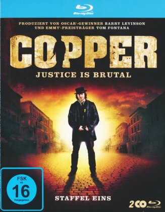 Copper - Justice is brutal - Staffel 1 (3 Blu-rays)