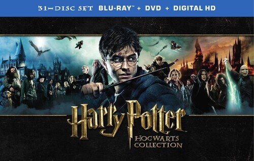 Harry Potter 1 - 7 - (Hogwarts Collection 31 Discs, with DVDs) (31 Blu-ray)