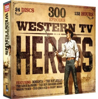 Western TV Heroes: 300 Episodes - Vol. 1 (24 DVDs)