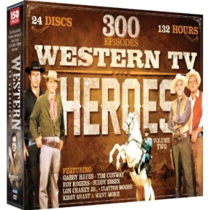 Western TV Heroes: 300 Episodes - Vol. 2 (24 DVDs)
